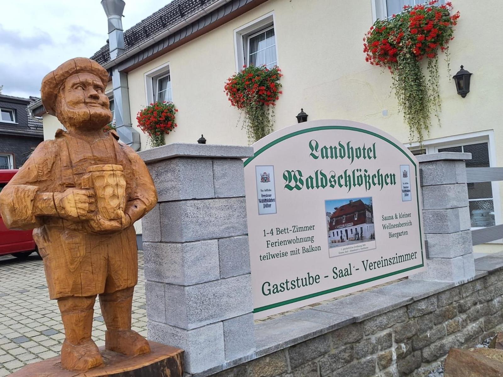 Landhotel Waldschloesschen Mit Gaststube Sohland an der Spree Exterior photo